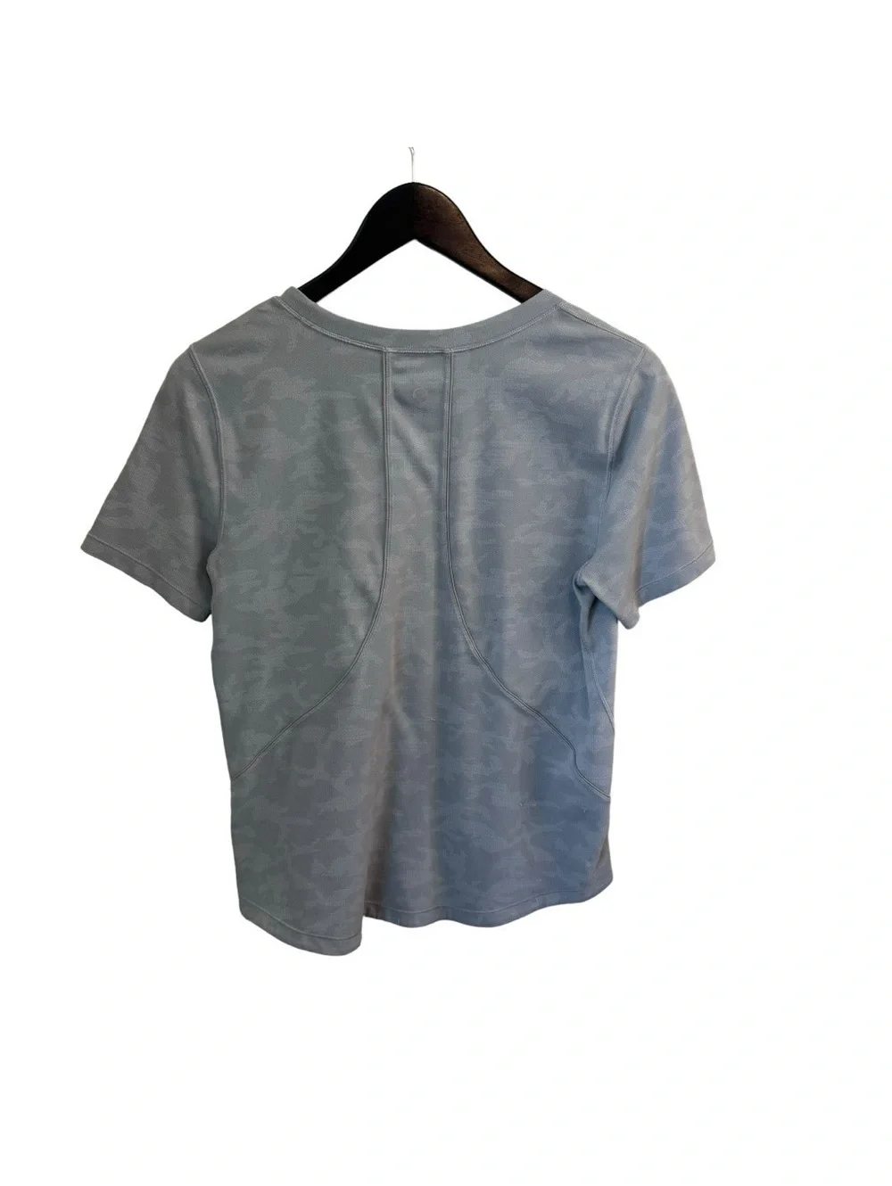 Lululemon Women's Silver Drop Alpine White  Camo Short Sleeve T-Shirt